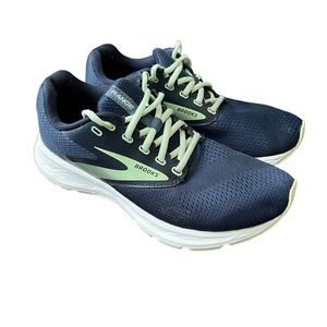 Brooks Range peacoat/nightshadow blue/seacrest running shoes size 8
